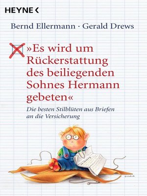 cover image of "Es wird um Rückerstattung des beiliegenden Sohnes Hermann gebeten"